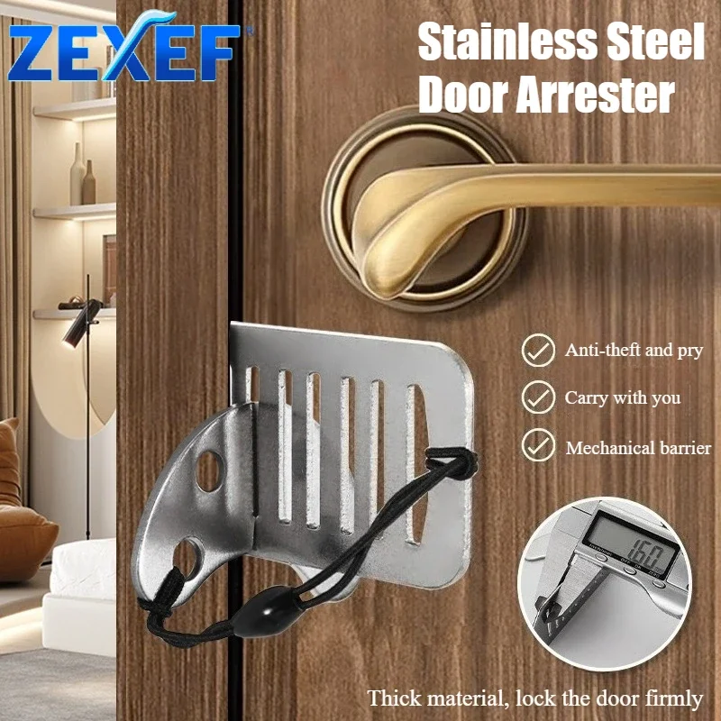 Home Security Units - Portable Security Door Lock Travel Safety