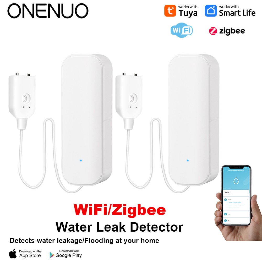 Home Security Outdoor - WiFi/Zigbee Water Sensor Tuya Leakage Alarm