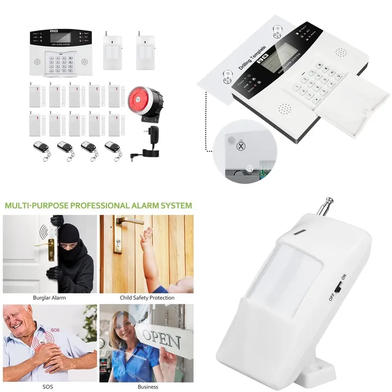 Home Security Usa - House Burglar Alarm Kit Auto Dial