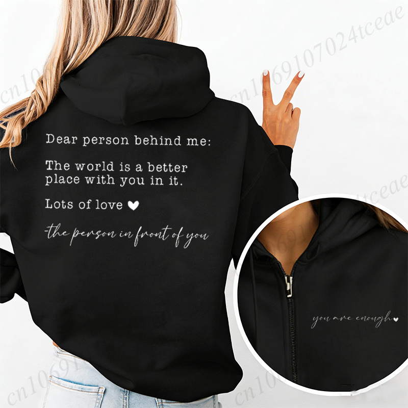 Home Security Companies Near Me - Dear Person Behind Me Zip Up
