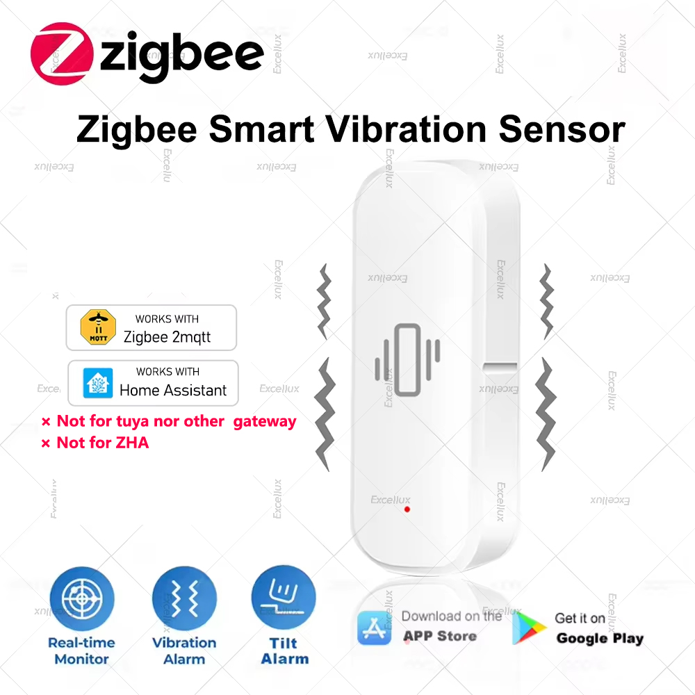 Home Security Alarm - Zigbee Smart Vibration Sensor Home Security