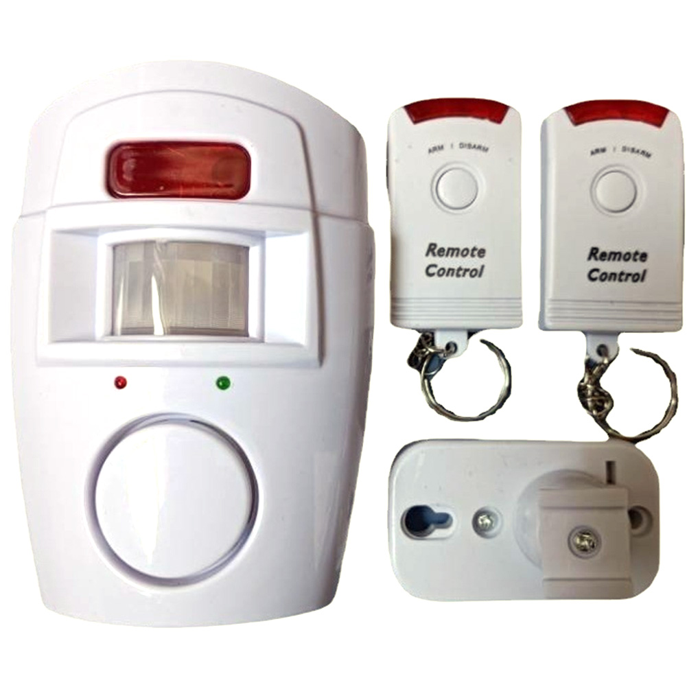 Home Security Battery - Wireless Motion Sensor Alarm with 2