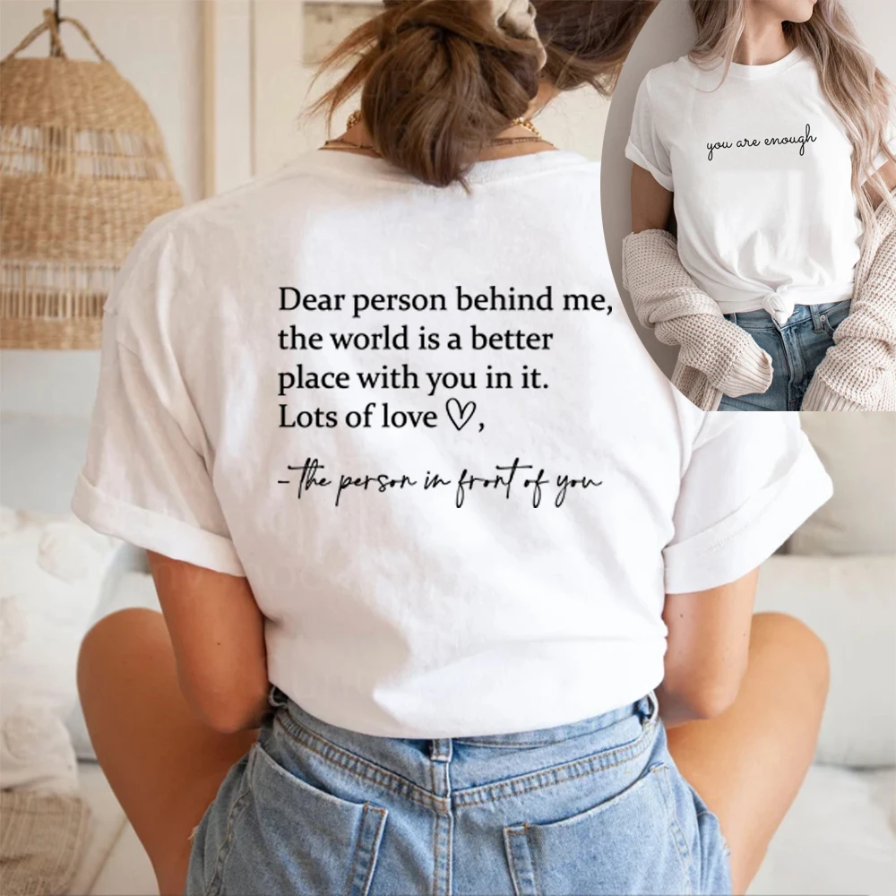Home Security Companies Near Me - Dear Person Behind Me T-shirt You