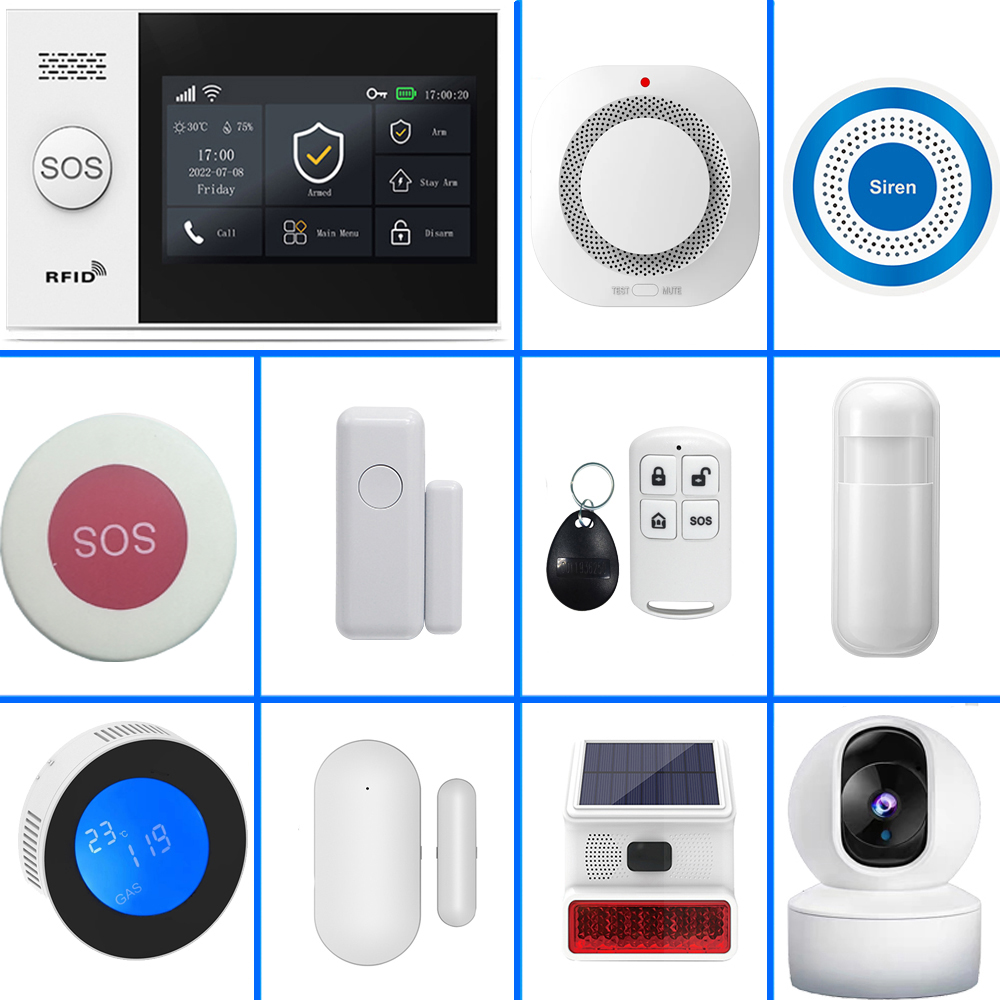 Sim Gsm Alarm - PGST 4G Tuya Smart Home Alarm