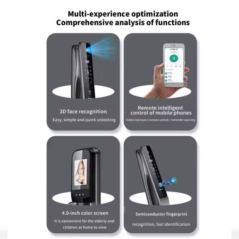HX5 Smart Door Lock 3D Face Re - огляд і ціна Home Security Locks