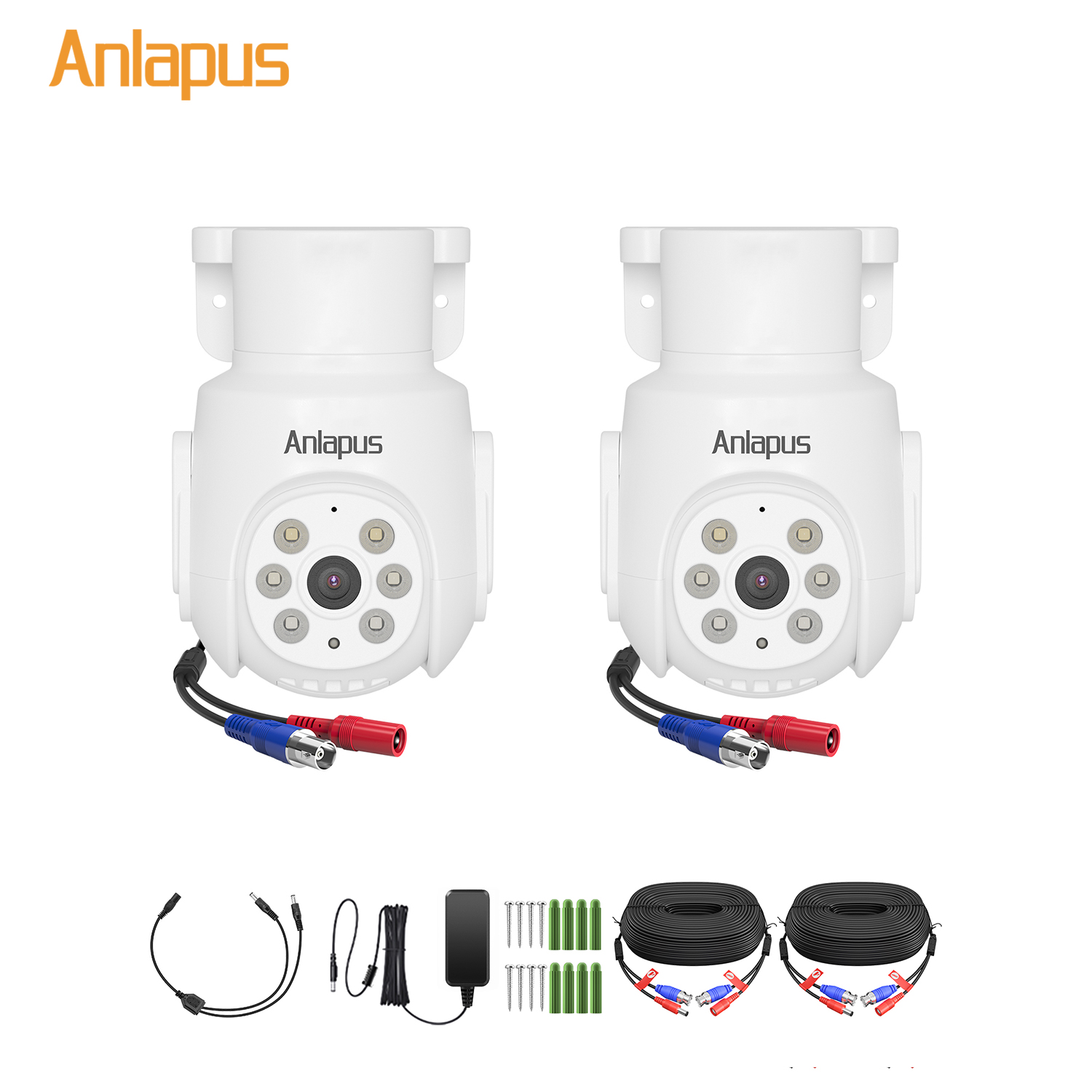 Anlapus 5MP Pan Tilt Wired Sec - огляд і ціна Home Security Monitoring System