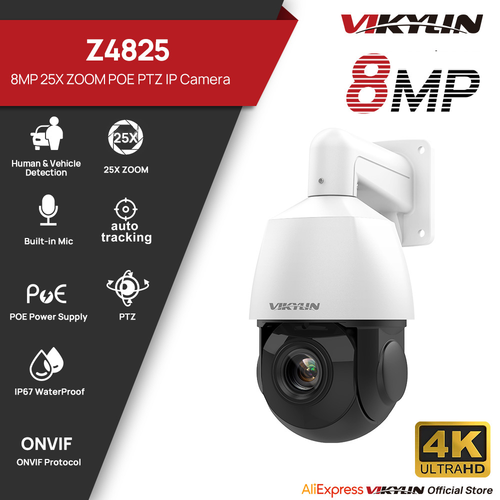 Vikylin 4K 8MP PTZ 25X Zoom 10 - огляд і ціна Home Security Service