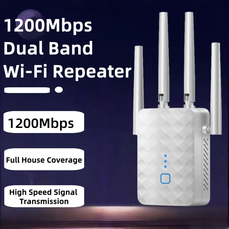 1200Mbps Dual Band WiFi Repeat - огляд і ціна Home Security Outdoor