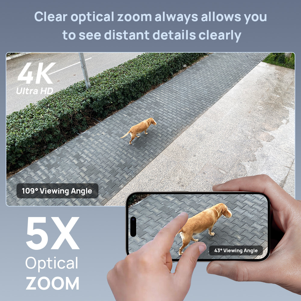 Vikylin 8MP Dome PTZ 5X Zoom I - огляд і ціна Home Security Online