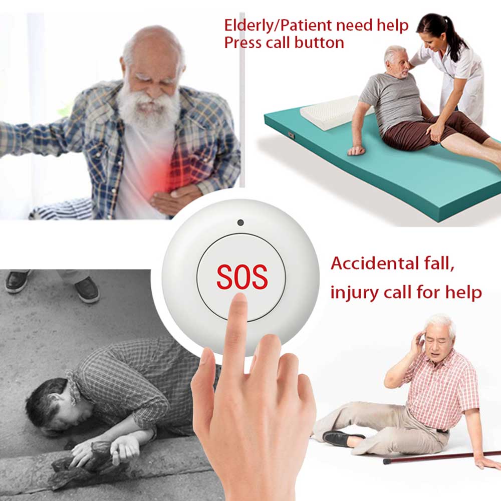 Wireless SOS Button Smart Home - огляд і ціна Sim Gsm Alarm