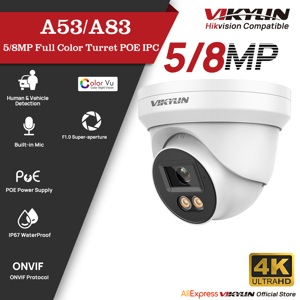 VIKYLIN 5/8MP HD IP Security C - огляд і ціна Home Security Service
