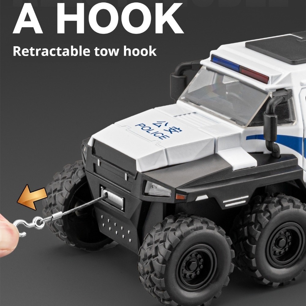 1:32 Conqueror SWAT Police Car - огляд і ціна Home Security Police
