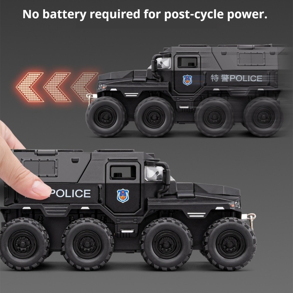 1:32 Conqueror SWAT Police Car - огляд і ціна Home Security Police