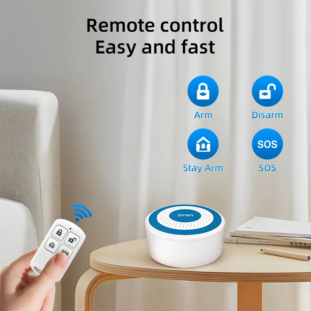 MULO Mini Alarm Siren Wireless - огляд і ціна Sim Gsm Alarm