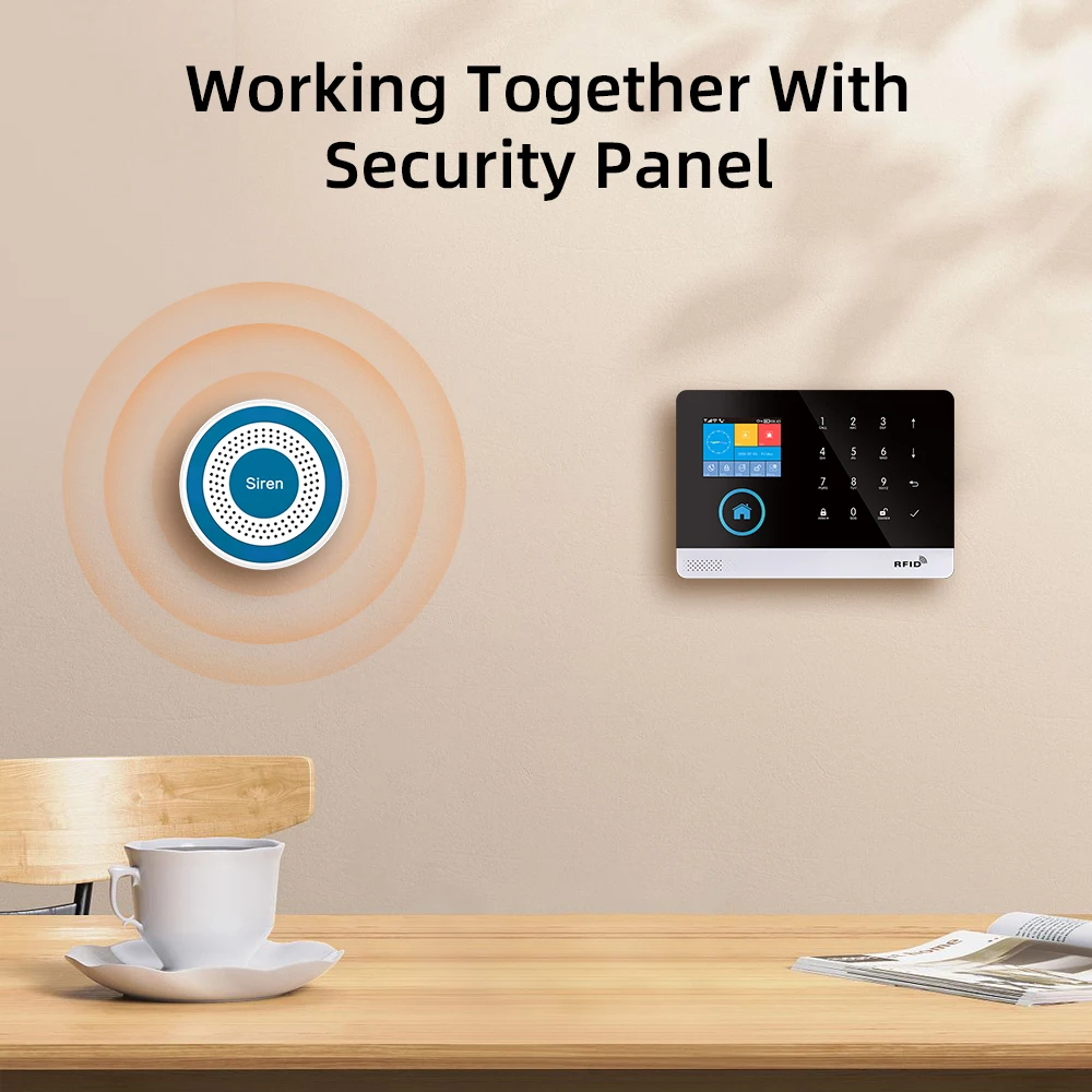 MULO Mini Alarm Siren Wireless - огляд і ціна Sim Gsm Alarm
