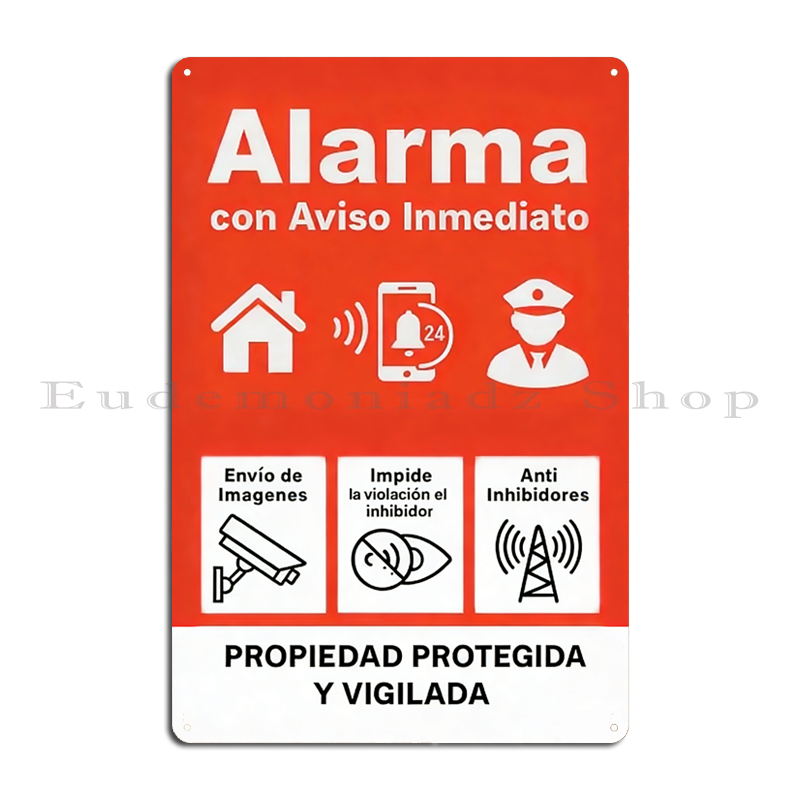 Retro 24h Alarm System Metal S - огляд і ціна Home Security Alarm