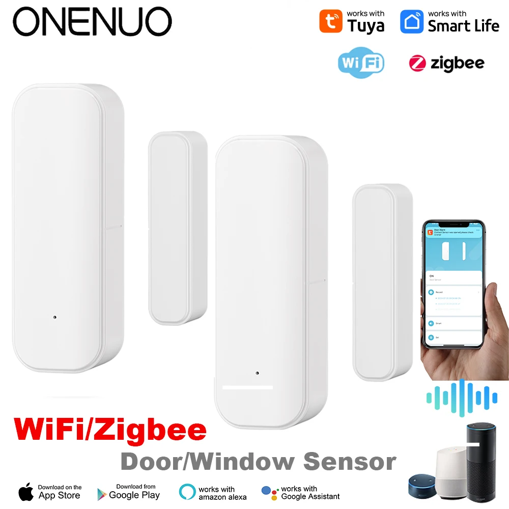 Tuya WiFi Zigbee Window Door S - огляд і ціна Home Security Battery