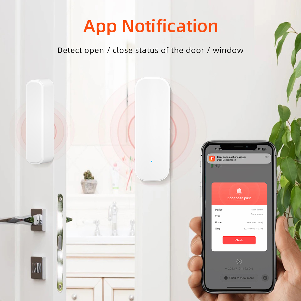 Tuya WiFi Zigbee Window Door S - огляд і ціна Home Security Battery