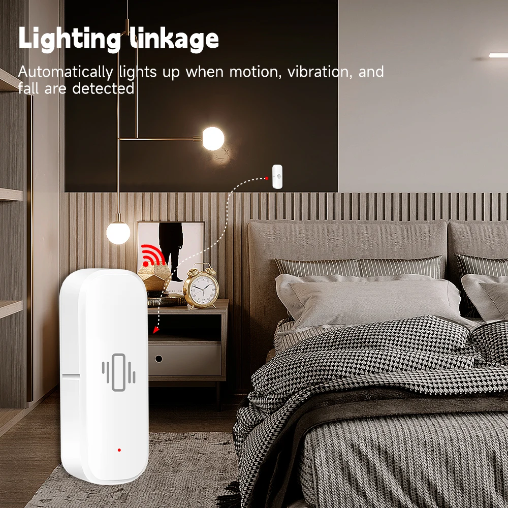 WiFi/Zigbee Smart Vibration Se - огляд і ціна Home Security Alarm