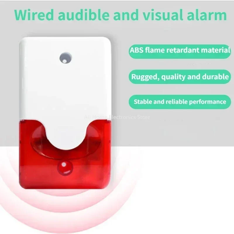Strobe Siren Alarm 103 dB Horn - огляд і ціна Home Security Police