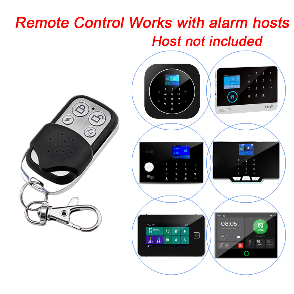 433MHz Wireless Remote Control - огляд і ціна Sim Gsm Alarm