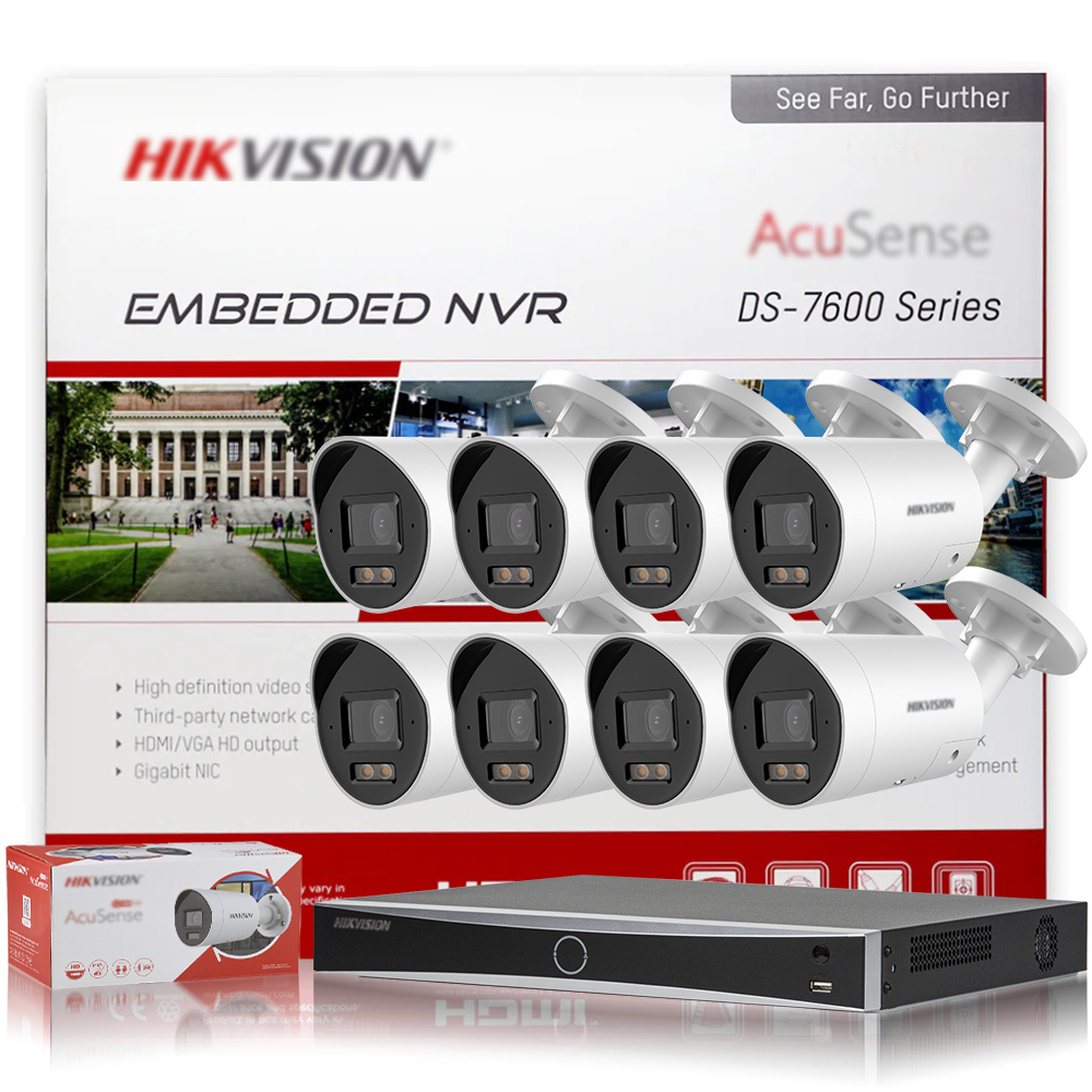 Hikvision 4K 8MP POE CCTV Secu - огляд і ціна Home Security Online