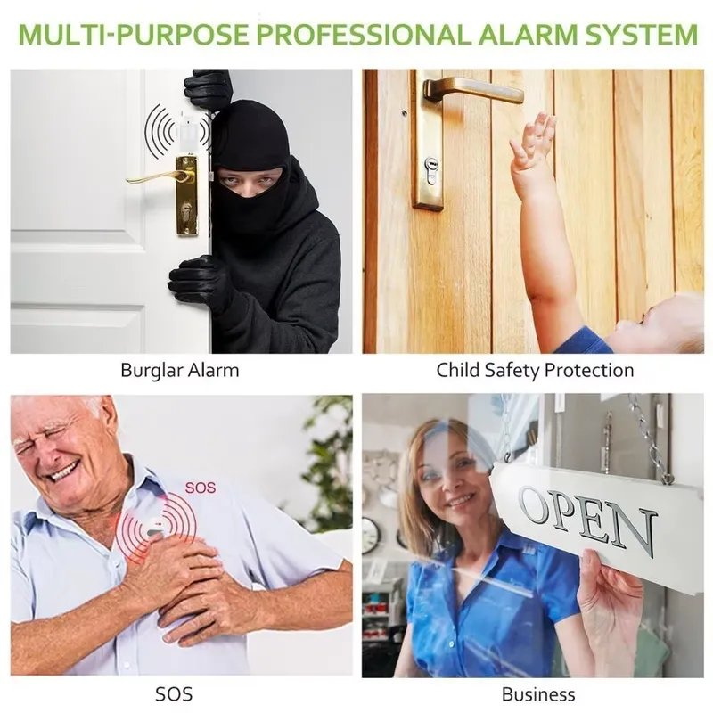 House Burglar Alarm Kit Auto D - огляд і ціна Home Security Usa