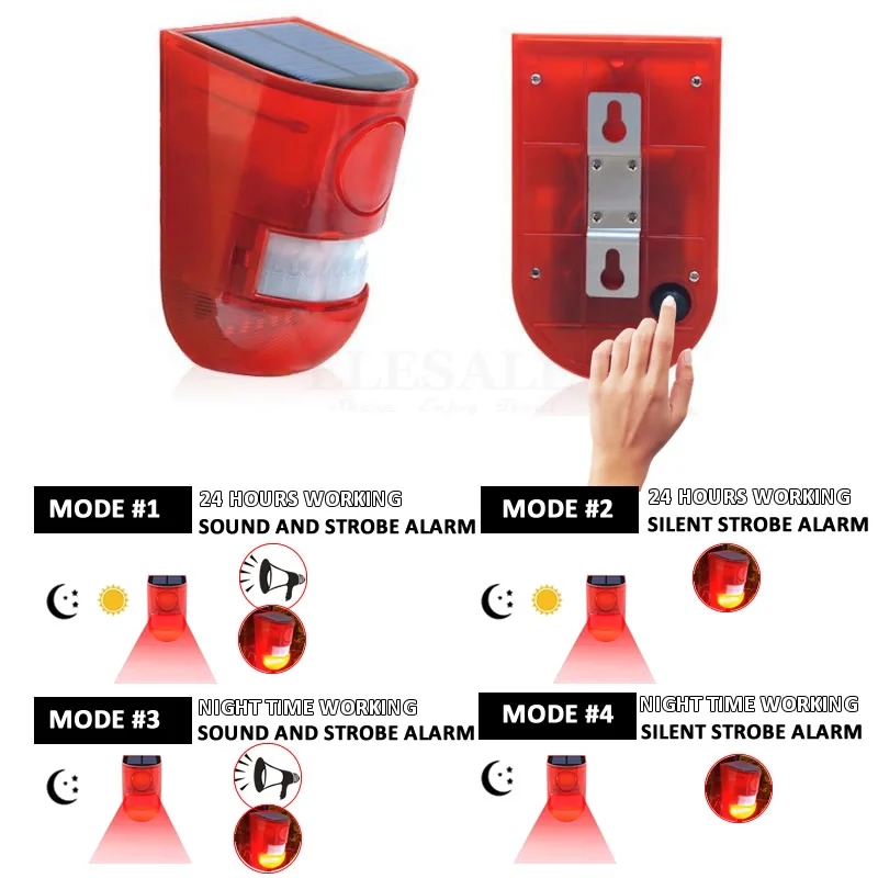 Waterproof Solar Powered Alarm - огляд і ціна Sim Gsm Alarm