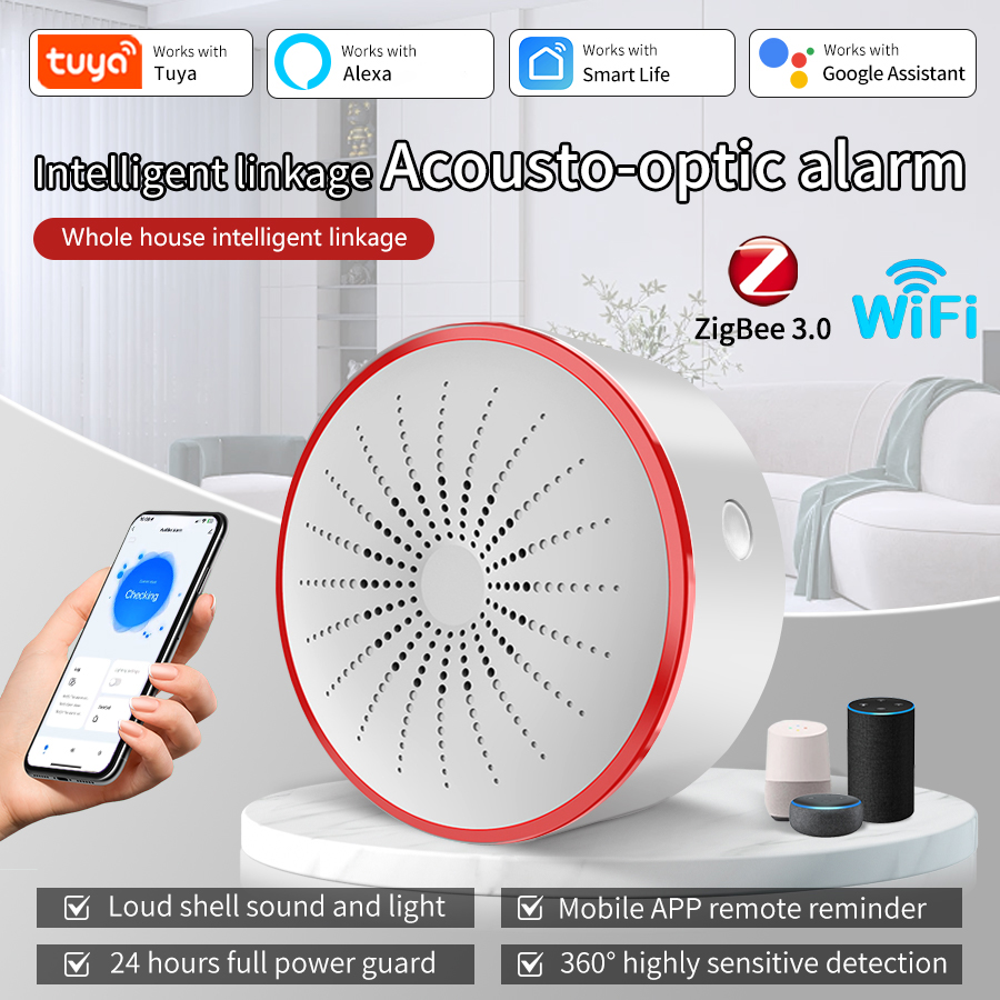 Tuya WiFi ZigBee Smart Alarm S - огляд і ціна Sim Gsm Alarm