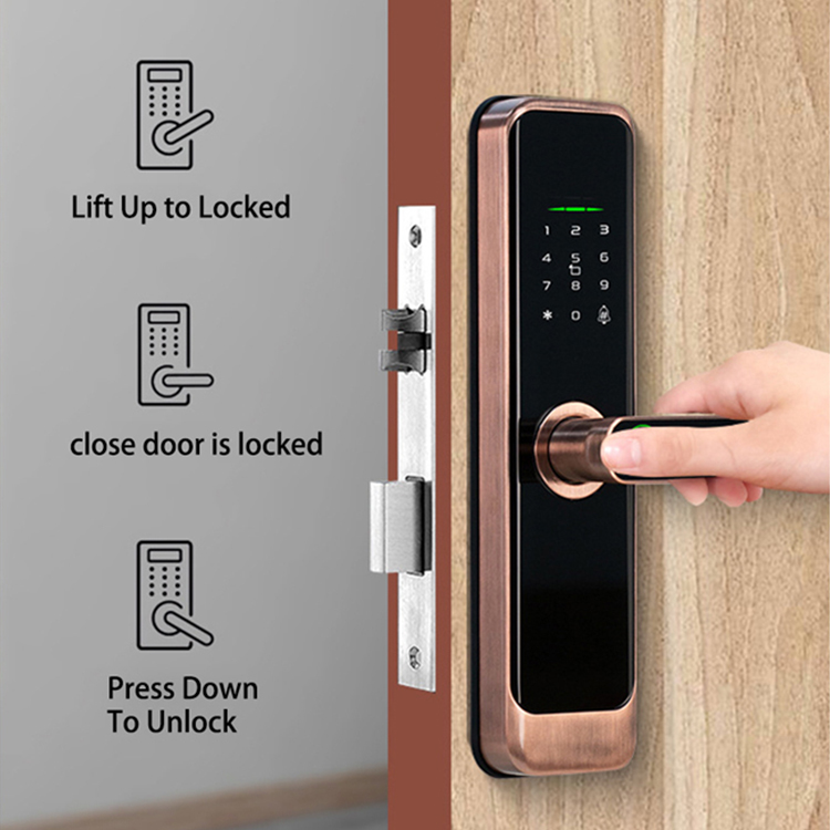 Digital Smart Doorlock Passcod - огляд і ціна Home Security Locks