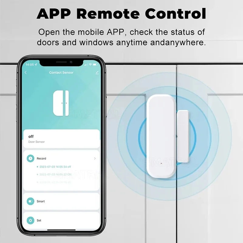 Tuya WiFi Smart Door Window Se - огляд і ціна Sim Gsm Alarm