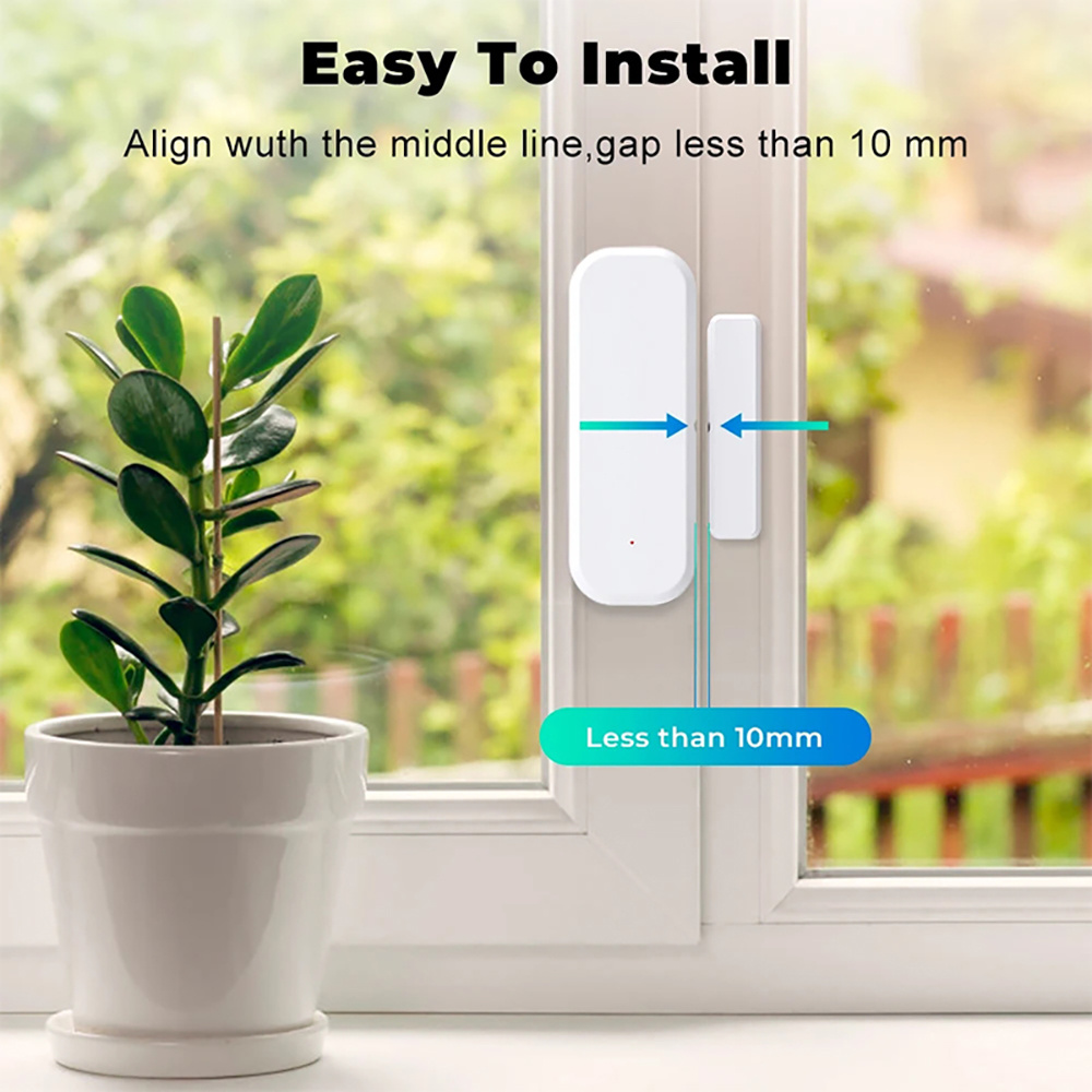 Tuya WiFi Smart Door Window Se - огляд і ціна Sim Gsm Alarm