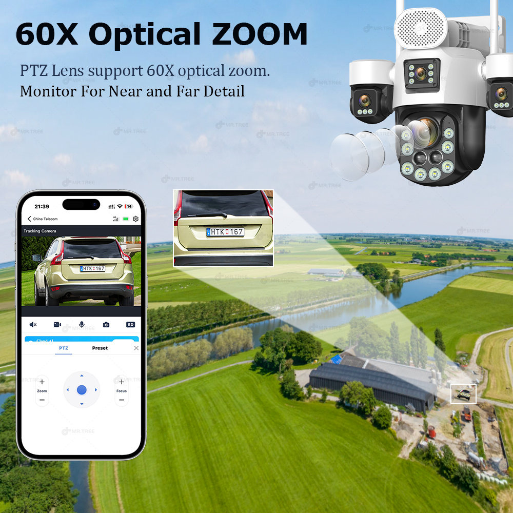 AOV Four Lens Outdoor Surveill - огляд і ціна Home Security Battery