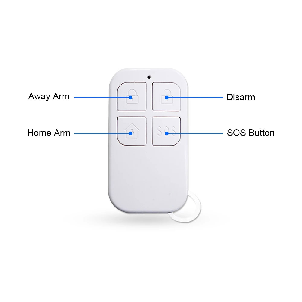 433MHz Wireless Remote Control - огляд і ціна Sim Gsm Alarm