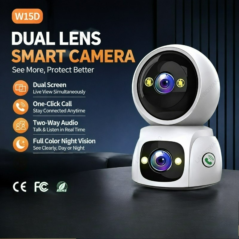 4MP Wireless PTZ IP Dome Camer - огляд і ціна Home Security Wireless Cameras