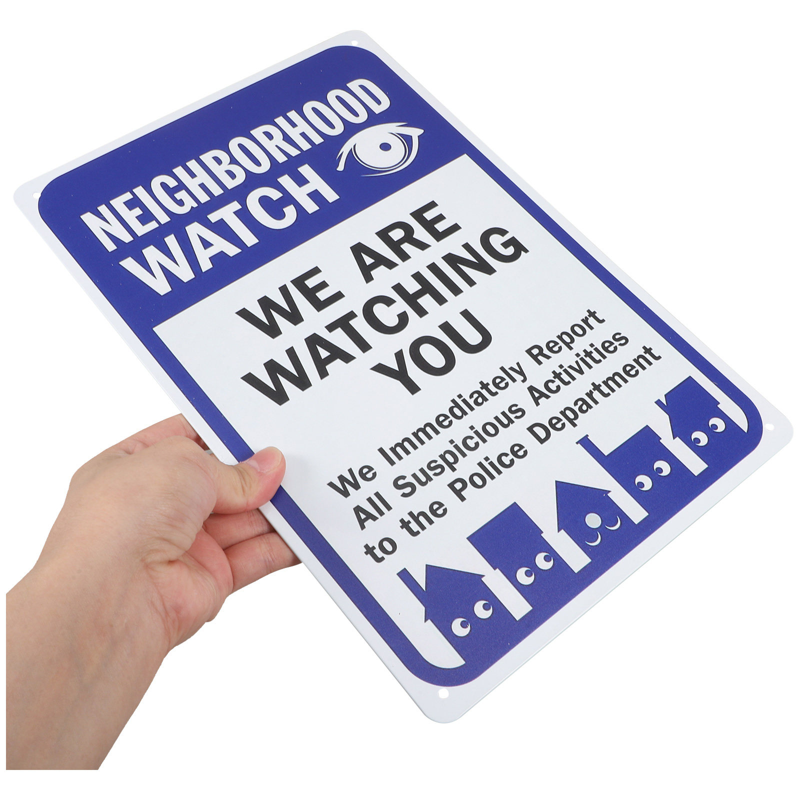 Sign We Are Watching You Retro - огляд і ціна Home Security Outdoor