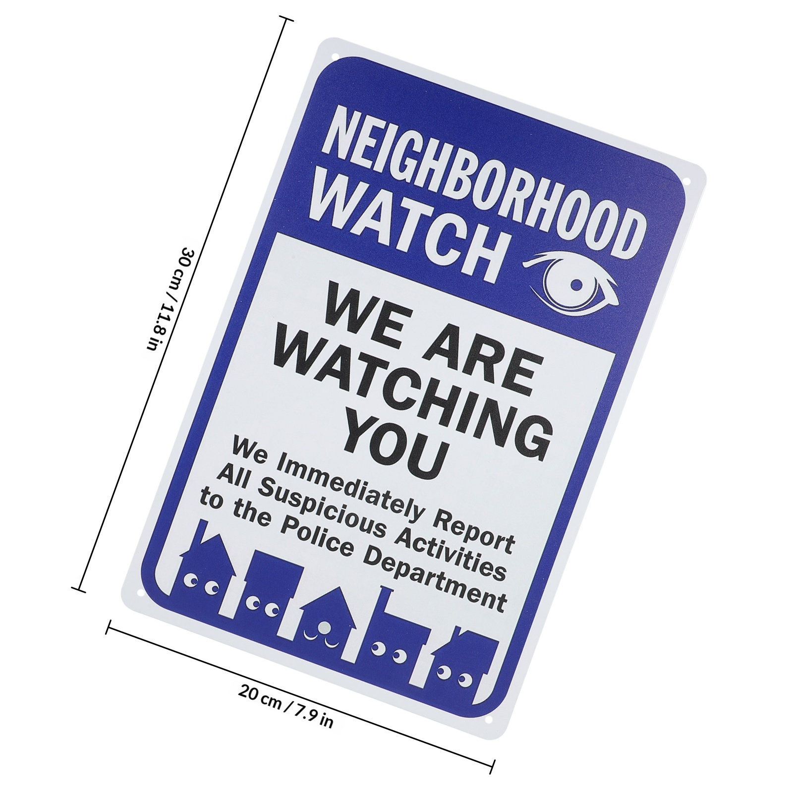 Sign We Are Watching You Retro - огляд і ціна Home Security Outdoor