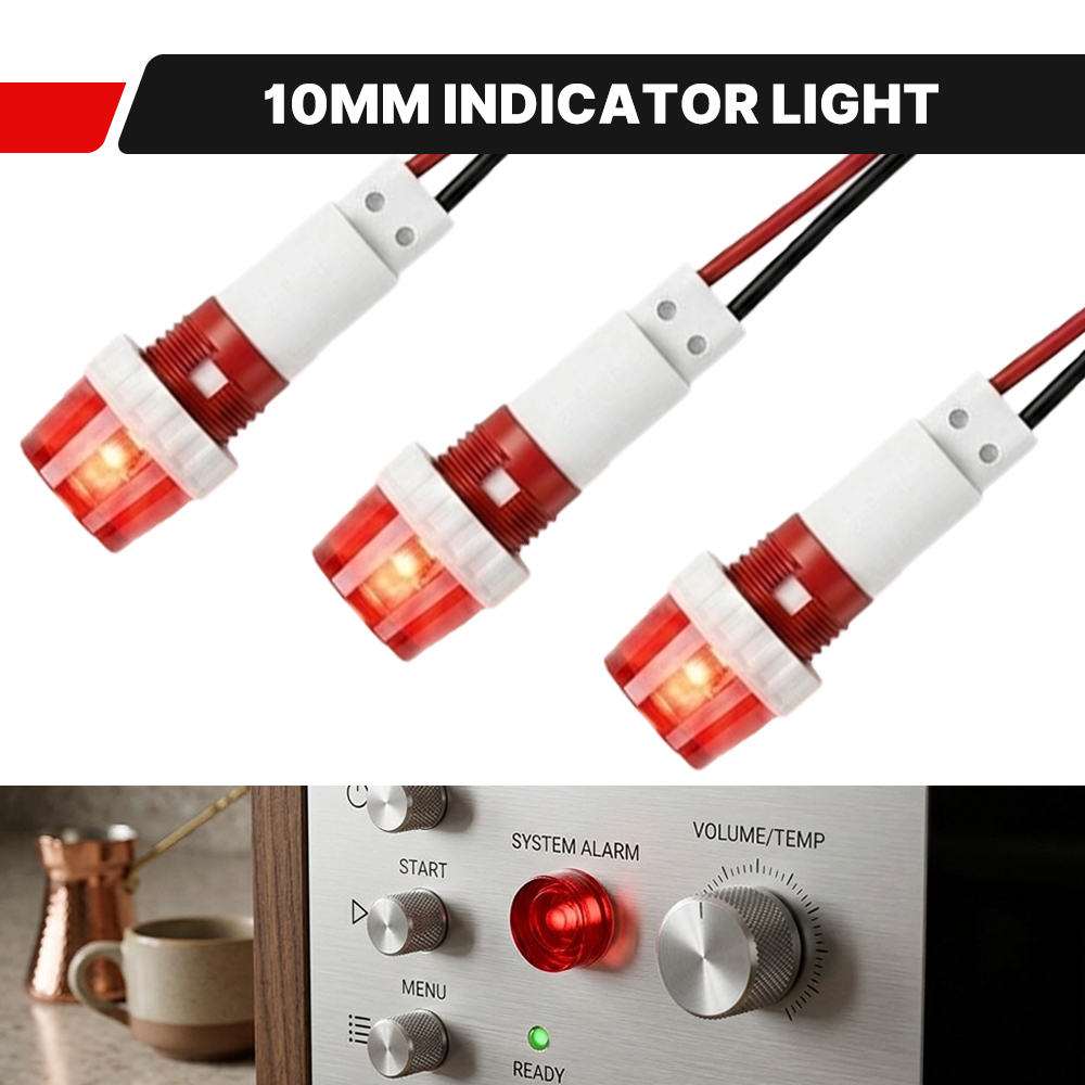 FILN 3PCS 10mm Threaded LED In - огляд і ціна Home Security Companies Near Me