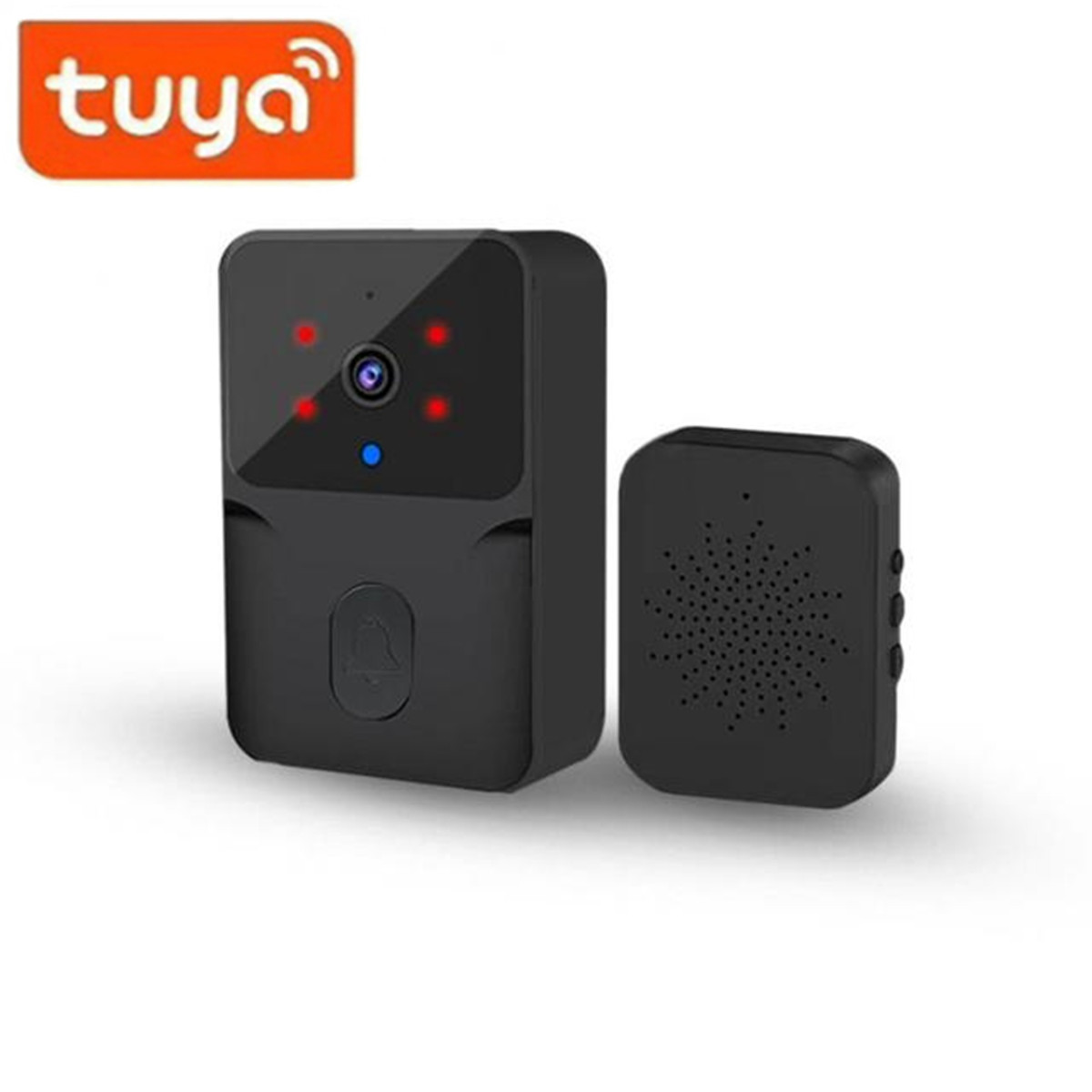 Wireless Doorbell WiFi Tuya Ou - огляд і ціна Home Security Wireless Cameras