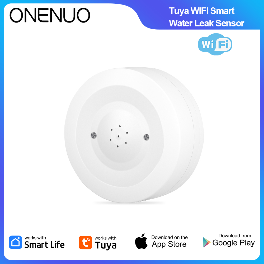 ONENUO WiFi Tuya Water Leak Se - огляд і ціна Home Security Monitoring