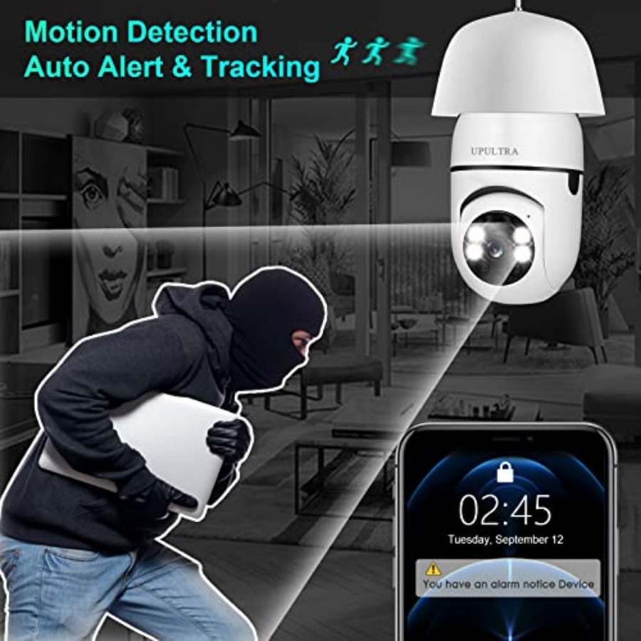 Light Bulb 1080P Security Wire - огляд і ціна Home Security Usa