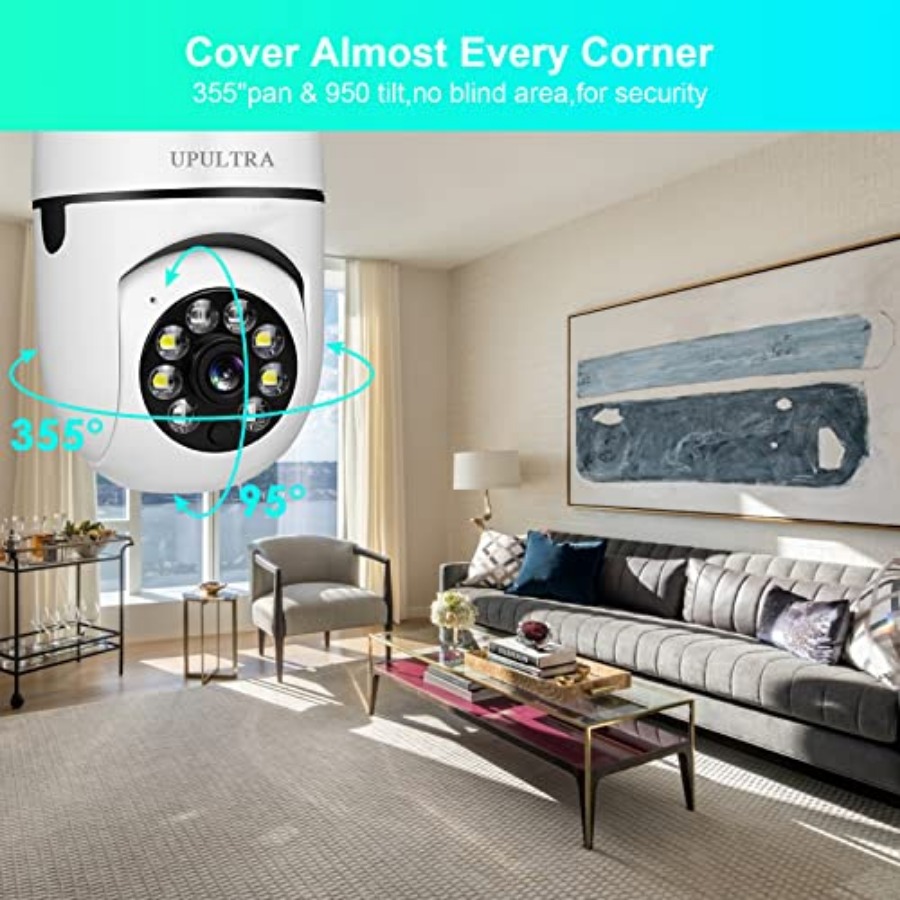 Light Bulb 1080P Security Wire - огляд і ціна Home Security Usa
