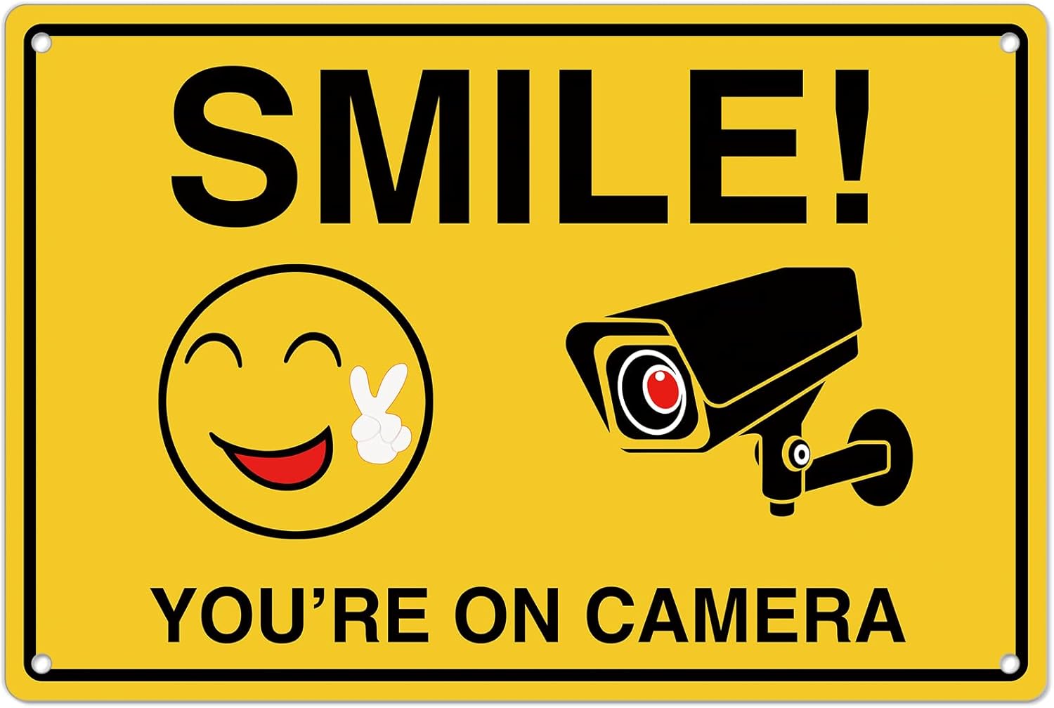 Smile Youre On Camera Signs ;  - огляд і ціна Home Security Usa