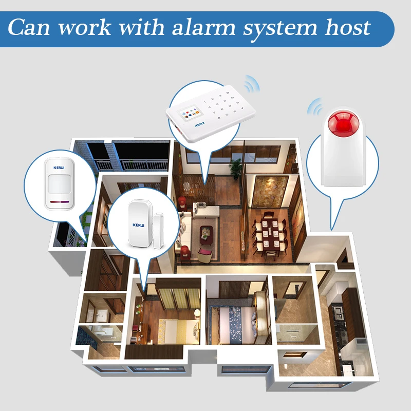 Flash Alarm Wireless Outdoor S - огляд і ціна Home Security Battery