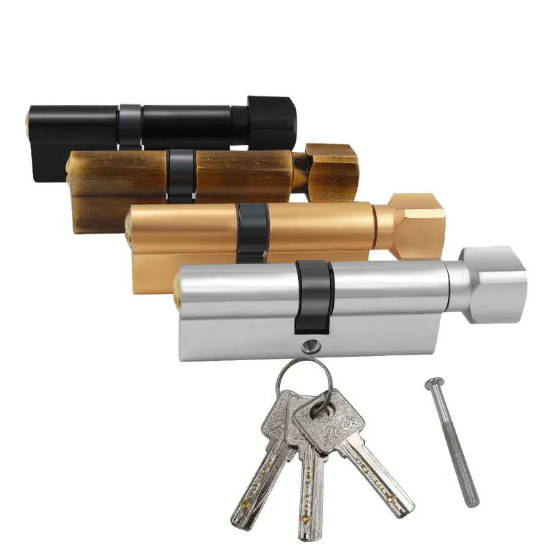 Door Cylinder Lock Biased 70mm - огляд і ціна Home Security Locks