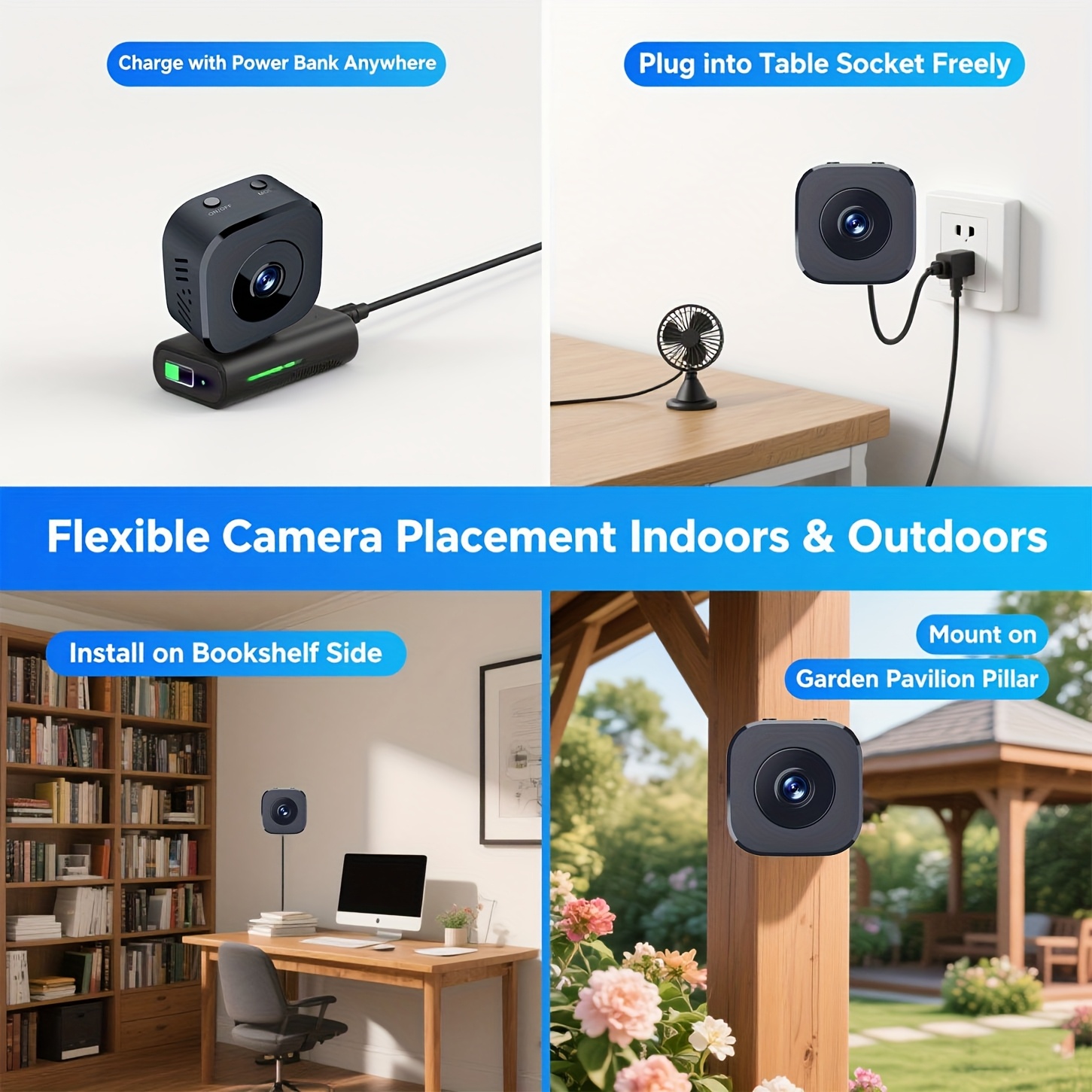 1080P HD Mini WiFi Camera Indo - огляд і ціна Home Security With Cameras