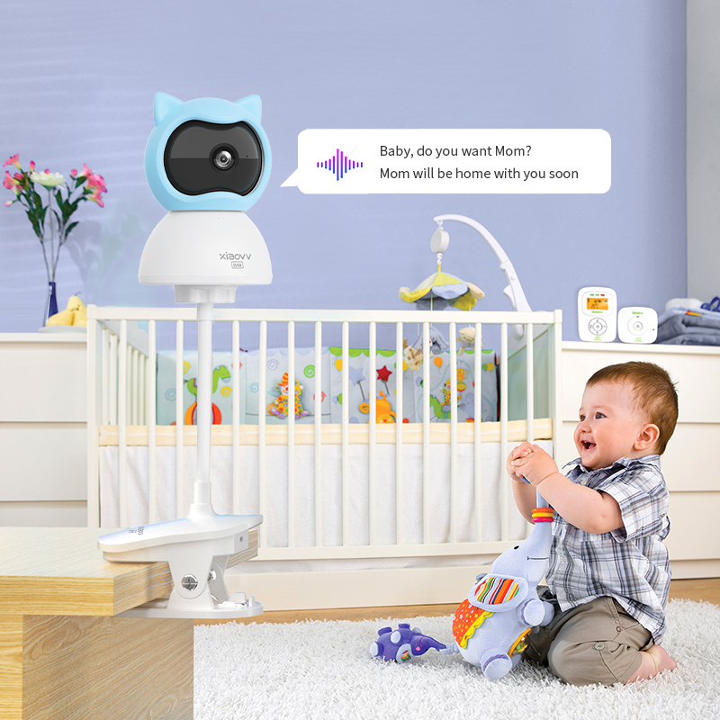 4MP WiFi xiaovv indoor Baby Mo - огляд і ціна Home Security Wireless Cameras