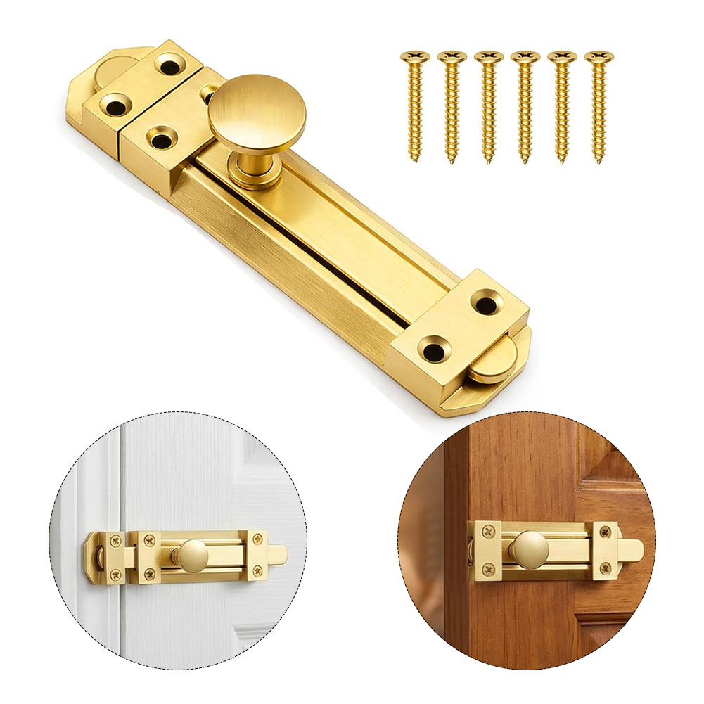 5 Inch Solid Brass Sliding Doo - огляд і ціна Home Security Locks