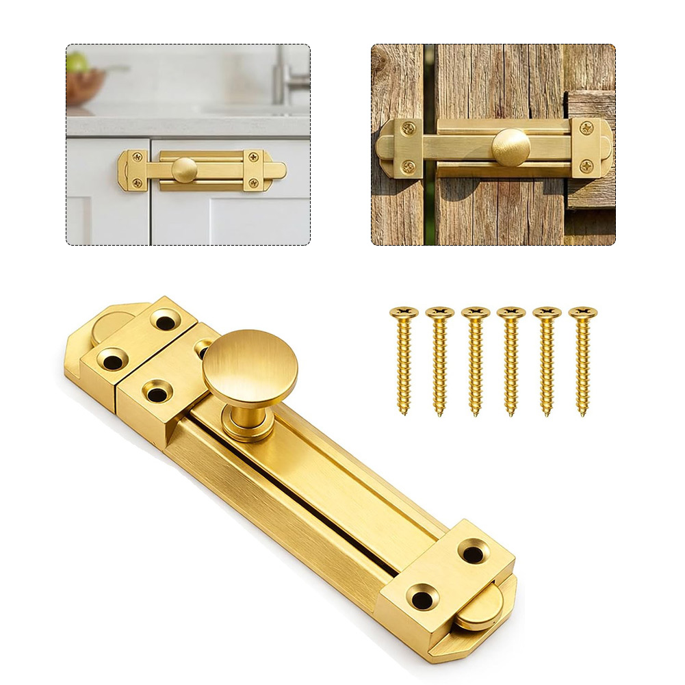 5 Inch Solid Brass Sliding Doo - огляд і ціна Home Security Locks