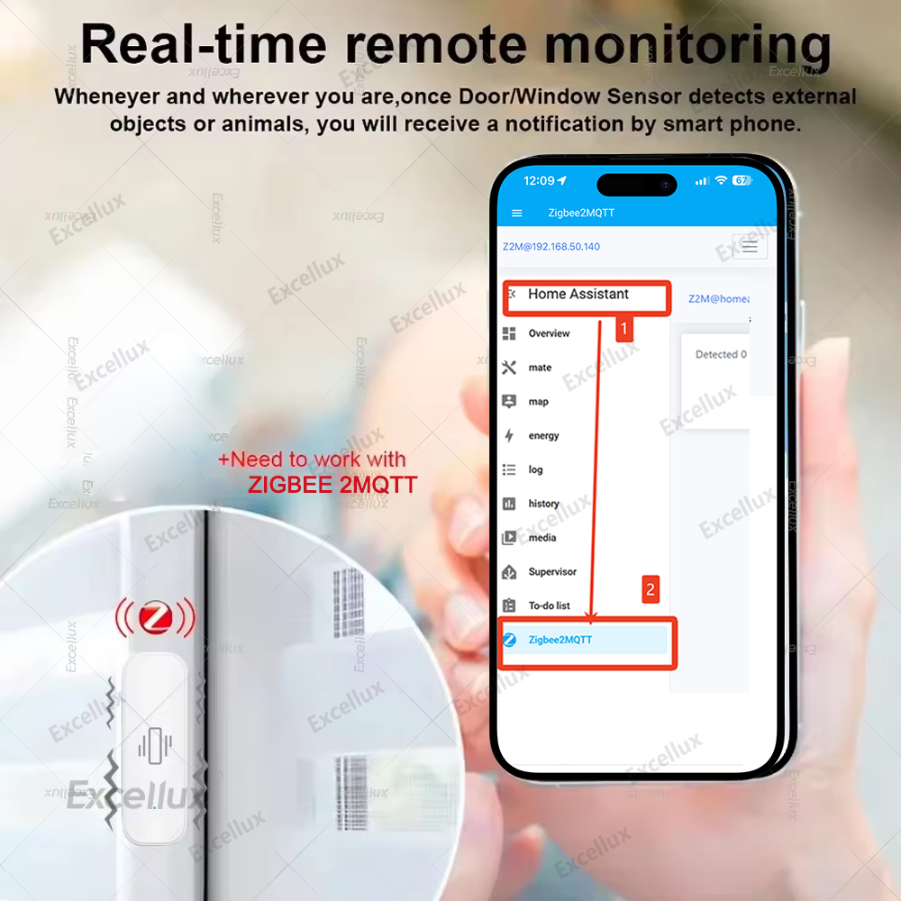 Zigbee Smart Vibration Sensor  - огляд і ціна Home Security Alarm